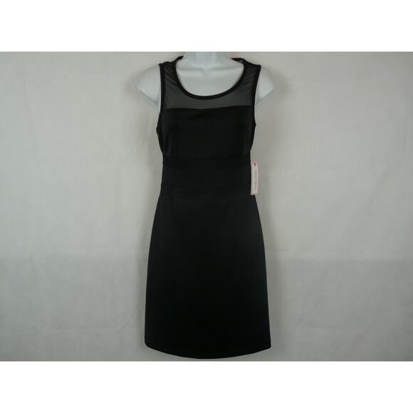 Bisou Bisou Michele Bohbot Women's Size 2 Dress Black New With Tags - Picture 1 of 12
